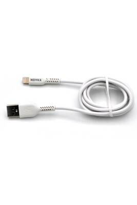 Apple Iphone Uyumlu 3.4 A Lightning & USB Data ve Şarj Kablosu 1 Metre Beyaz Tüm Modellerle Uyumlu - 3