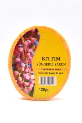 Bıttım Özlü Süngerli Sabun Banyo Duş Sabunu 120 G - 1