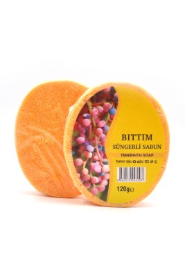 Bıttım Özlü Süngerli Sabun Banyo Duş Sabunu 120 G x 3 Adet - 3