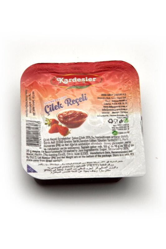 Çilek Reçeli Piknik Kahvaltılık 20 G x 112 Adet - 2