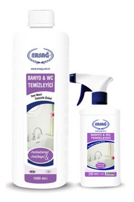 Ersağ Antibakteriyel Banyo & WC Temizleyici 1000 Ml. + Boş Aparat - 1