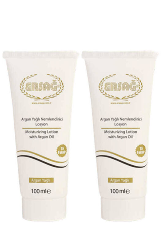 Ersağ Argan Yağlı Nemlendirici Losyon 100 Ml. x 2 Adet - 1