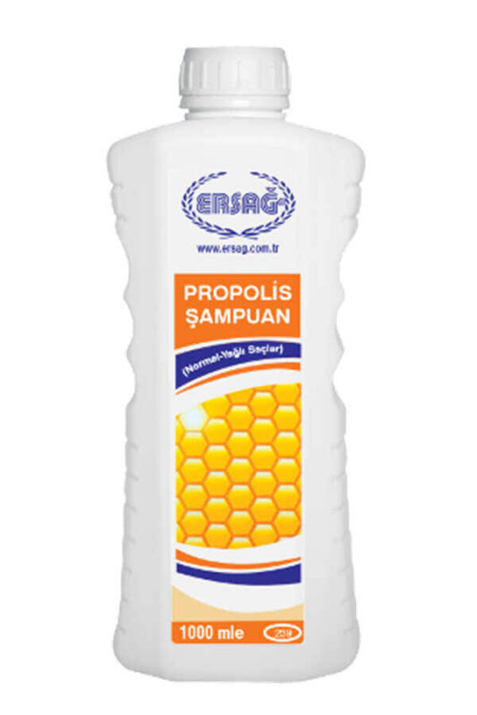 Ersağ Propolisli Şampuan (Normal-Yağlı Saçlar İçin) 1000 Ml. + Boş Aparat - 2