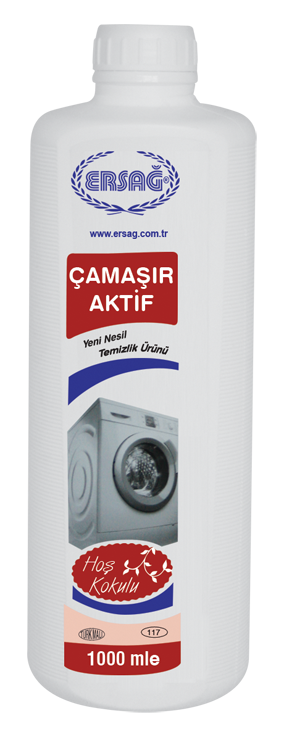 Ersağ Renkli Çamaşır Yıkama Tozu 1000 G + Çamaşır Aktif 1000 Ml. - 3