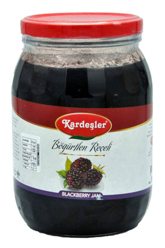 Kardeşler Böğürtlen Reçeli Cam Kavanoz 1800 G - 1