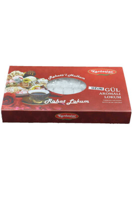 Kardeşler Gül Aromalı Uzun Hediyelik Lokum 700 G x 6 Adet - 3