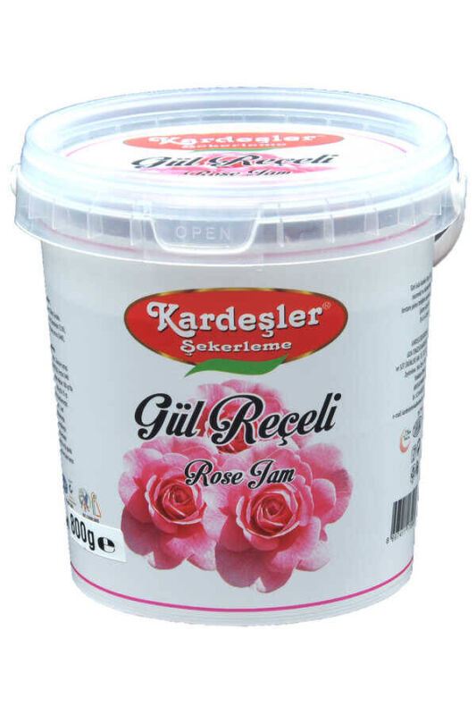 Kardeşler Gül Reçeli Kova 800 G - 1