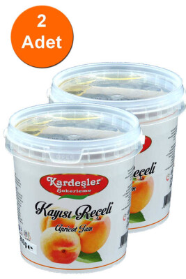 Kardeşler Kayısı Reçeli Kova 800 G x 2 Adet - 1