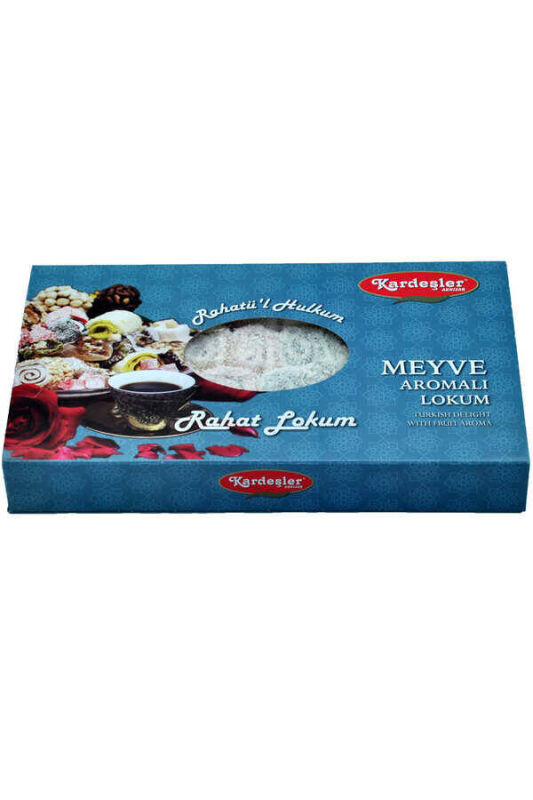 Kardeşler Meyve Aromalı Sarma Hediyelik Lokum 700 G - 1