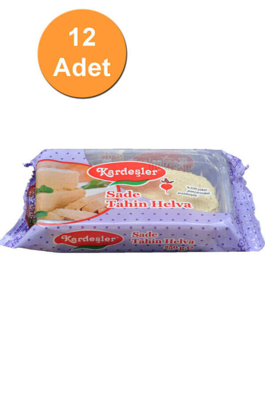 Kardeşler Sade Tahin Helva 250 G x 12 Adet - 1