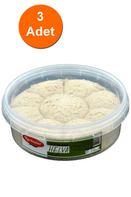 Kardeşler Sade Tahin Helva Papatya Kase 400 G x 3 Adet - 1