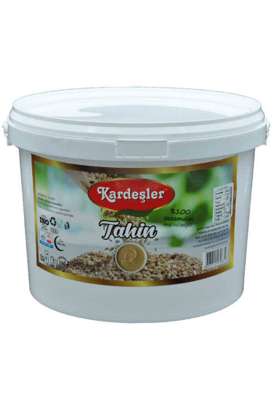 Kardeşler Tahin (%100 Susamdan) Kova 5 KG - 1