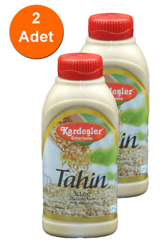 Kardeşler Tahin (%100 Susamdan) Bidon 480 G x 2 Adet - 1