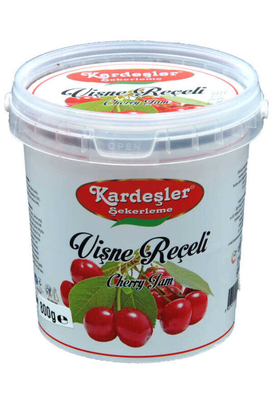 Kardeşler Vişne Reçeli Kova 800 G - 1