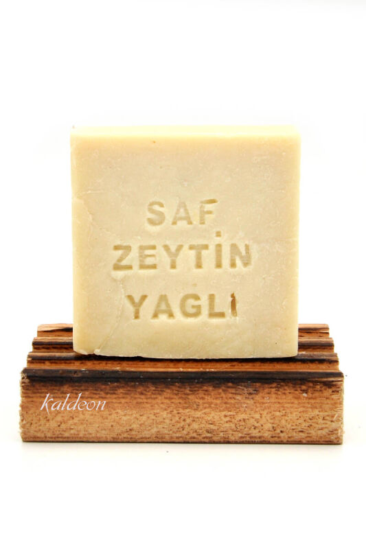 Saf Zeytinyağlı Türk Hamamı Sabunu El Yapımı Doğal 120 G - 1