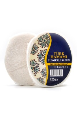 Türk Hamamı Süngerli Sabun Banyo Duş Sabunu 120 G - 2