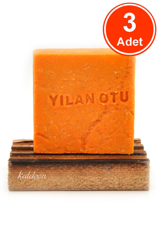 Yılan Otu Yağı Sabunu El Yapımı Doğal 120 G x 3 Adet - 1